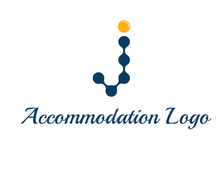 letter j connection logo