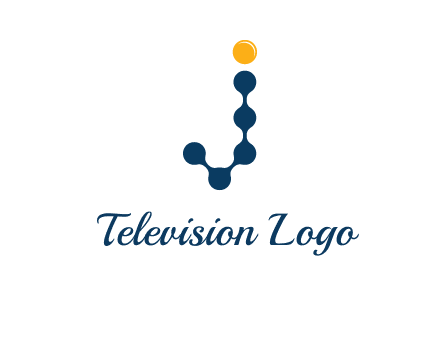 letter j connection logo