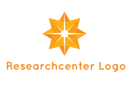 abstract star logo