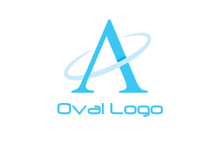 letter A swoosh logo