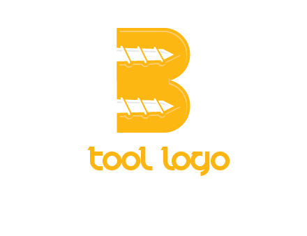 screws in letter B icon