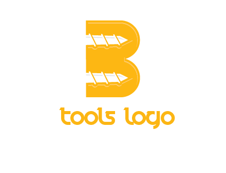 screws in letter B icon