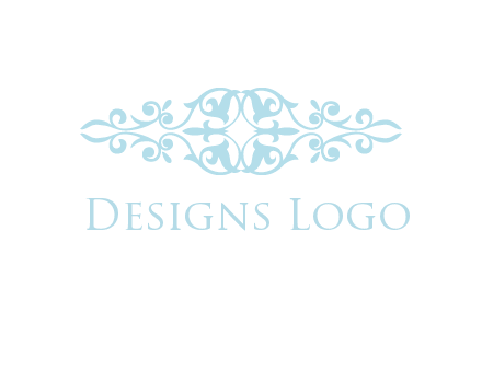 victorian ornament logo