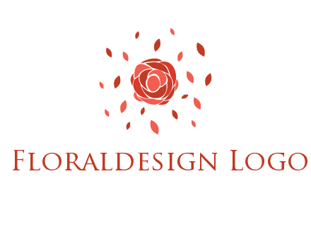 rose petals logo