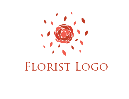 rose petals logo