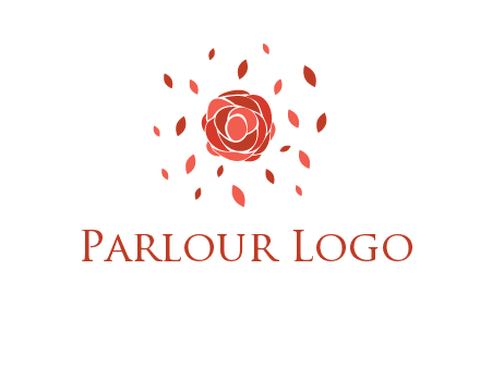 rose petals logo