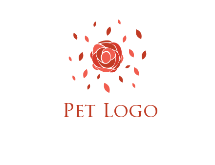 rose petals logo