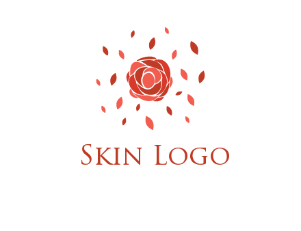 rose petals logo