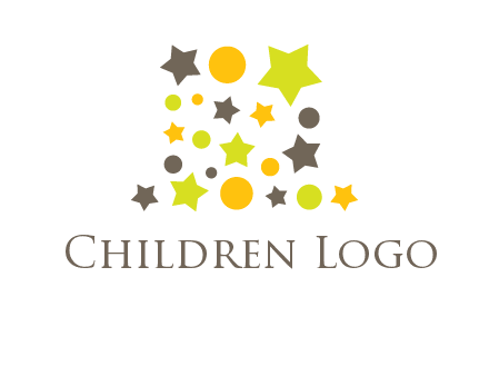 stars is shape of magic hat logo