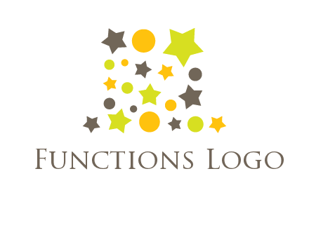 stars is shape of magic hat logo