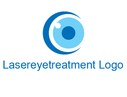 letter c and eye logo