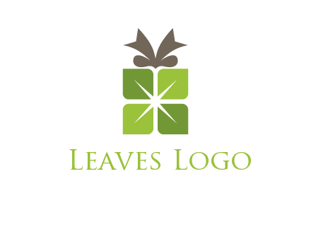 leaves gift logo