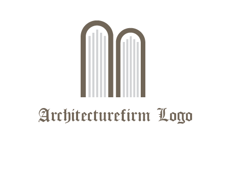 books look like letter M logo