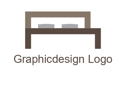 bed in Letter R logo