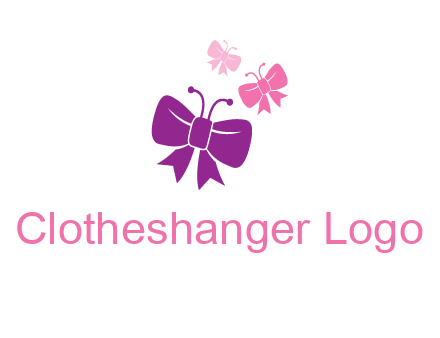butterfly bow logo