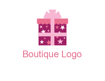 stars gift box logo