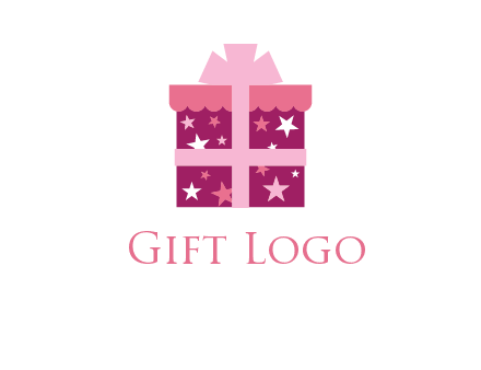 stars gift box logo