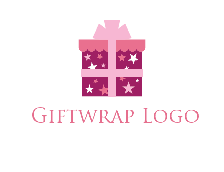 stars gift box logo