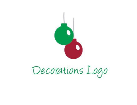 christmas ornaments icon