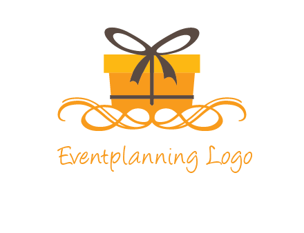 elegant gift box logo