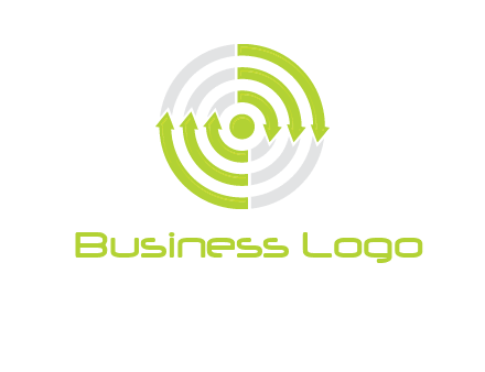 arrows and target logo