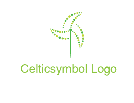 circles creating windmill logo