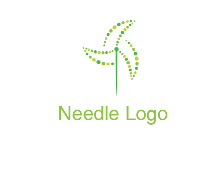 circles creating windmill logo