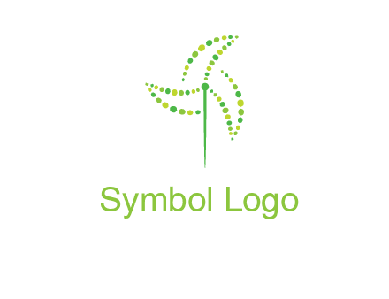 circles creating windmill logo