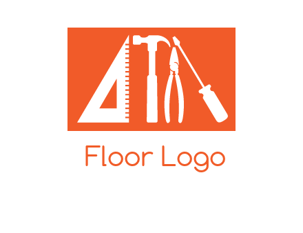 construction tools logo