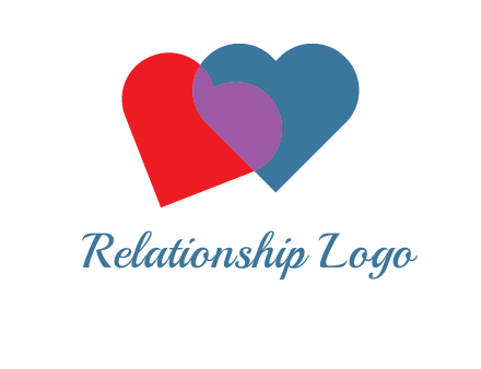 hearts dating logo creator 