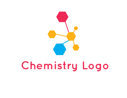 chemical bonding shapes logo