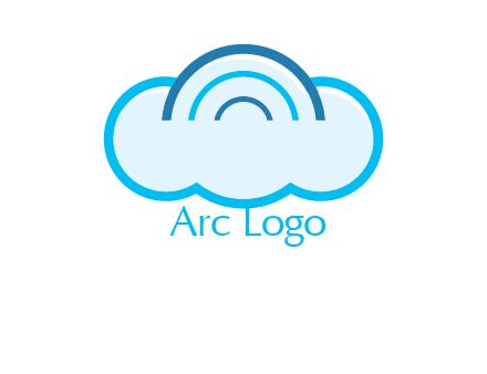 signals on cloud computing logo