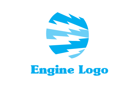 lightning bolts engineering logo