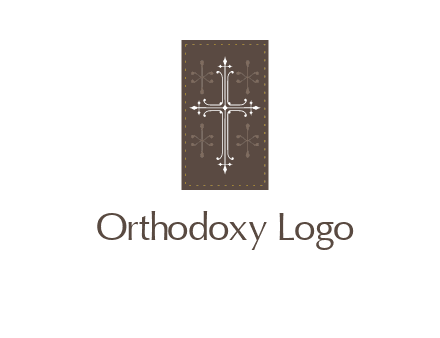 bible logo with a cross