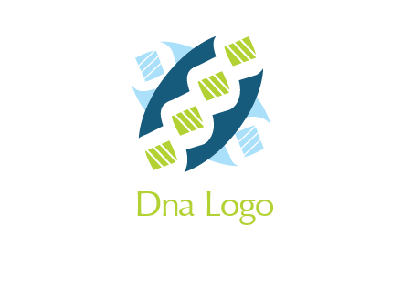 dna logo for medicine and pharmacy