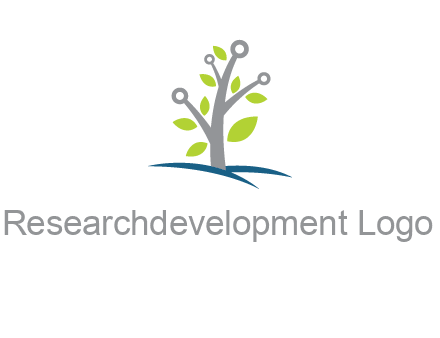 tree logo for science and development