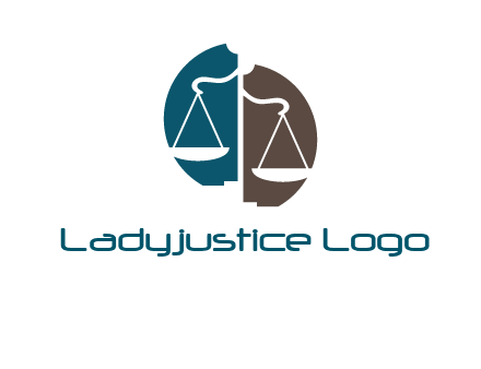 justice symbol with a scale