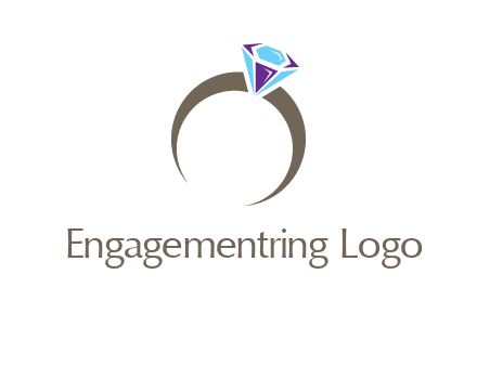 diamond ring logo