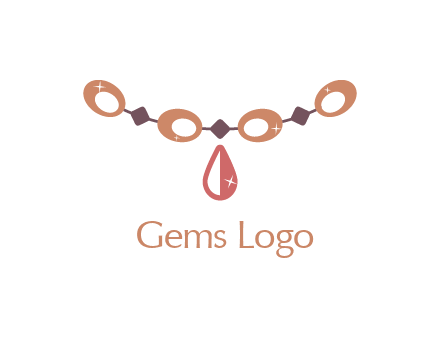 shiny necklace logo