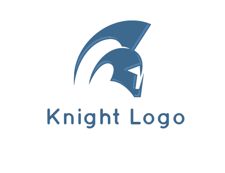 knight helmet logo