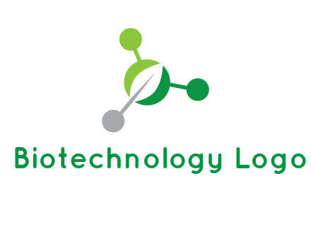 leaf in molecules logo