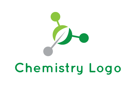 leaf in molecules logo