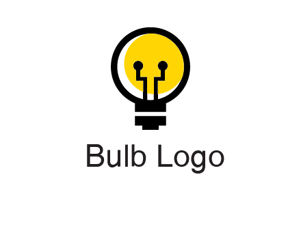 science logo with light bulb