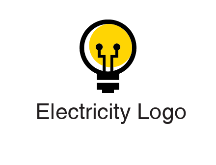 science logo with light bulb