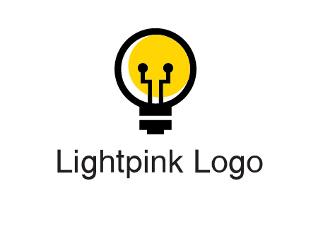 science logo with light bulb