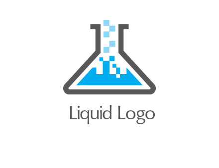 pharmacy logo with flask