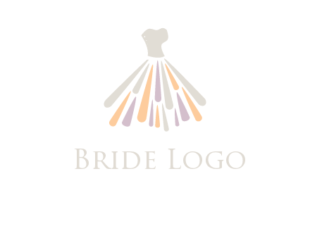 corset dress logo