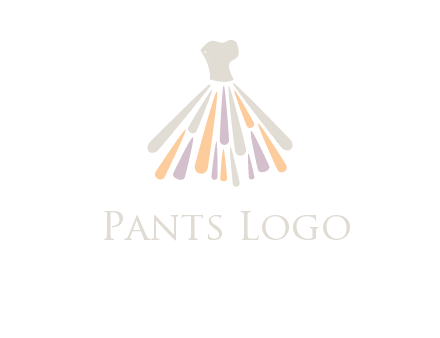 corset dress logo