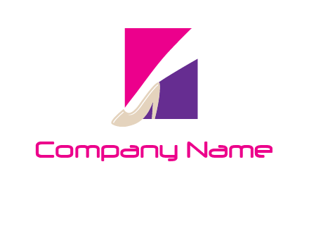 leg wearings heel shoe logo