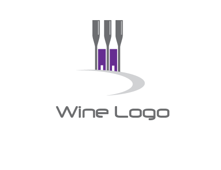 doors between wine glasses logo